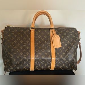 Louis Vuitton Keepall 50 weekender tote bag